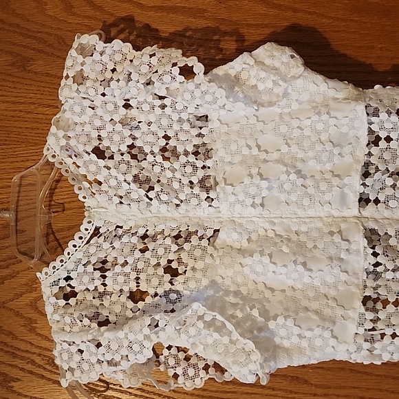 Nordstrom Brand- Lauren Lace Overlay Dress - Picture 6 of 8